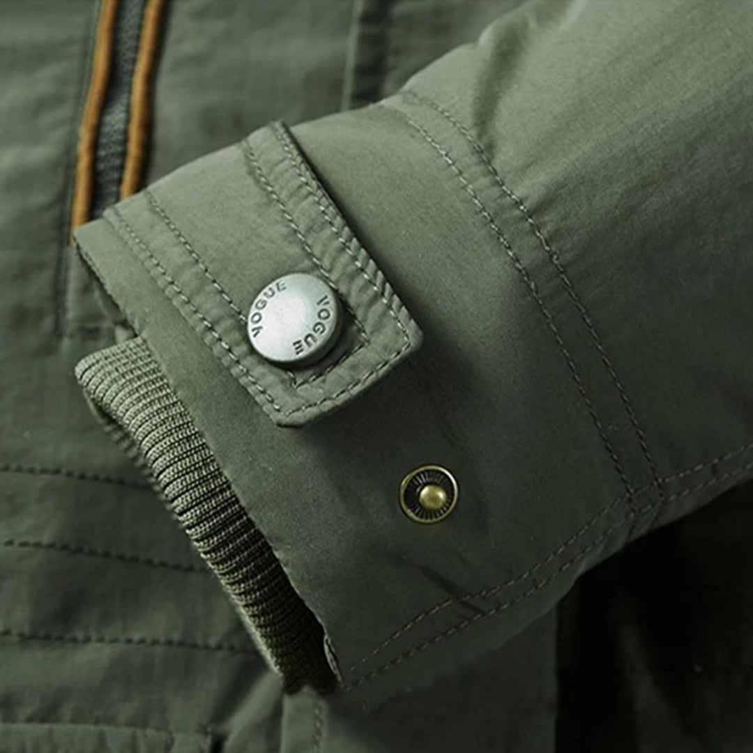 Adrian Waterdichte Winter Herenjas met capuchon | Kayse