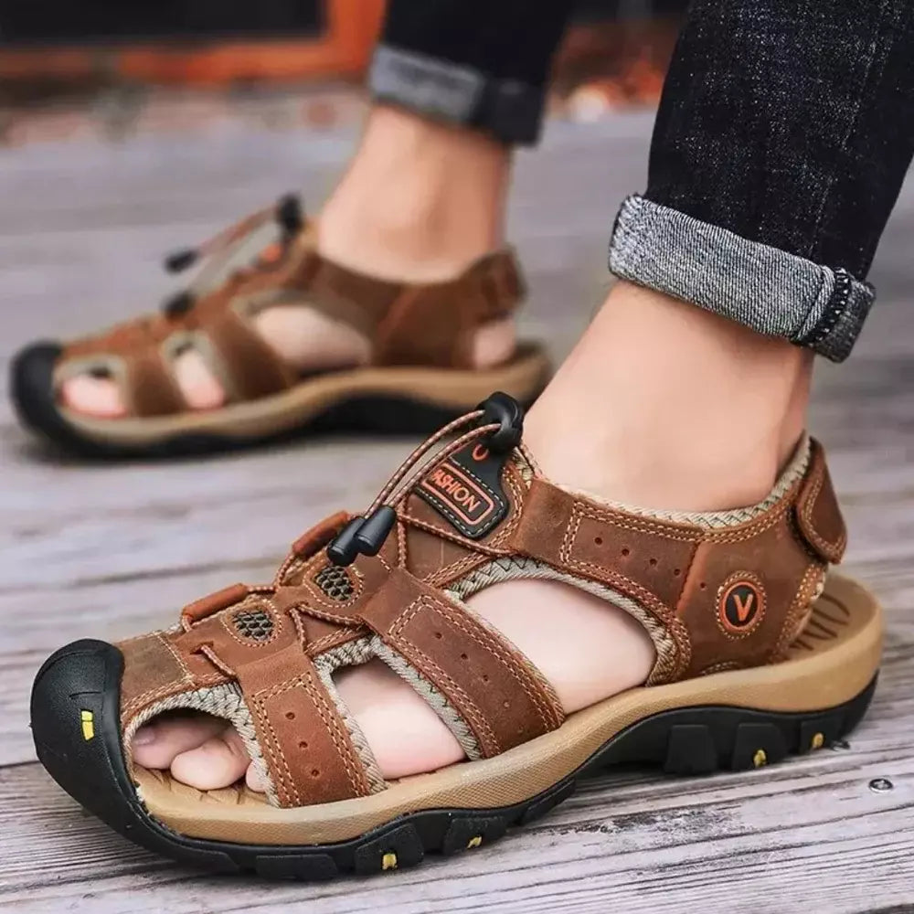 ErgoStride™ • All-Terrain Comfort Sandalen voor Heren