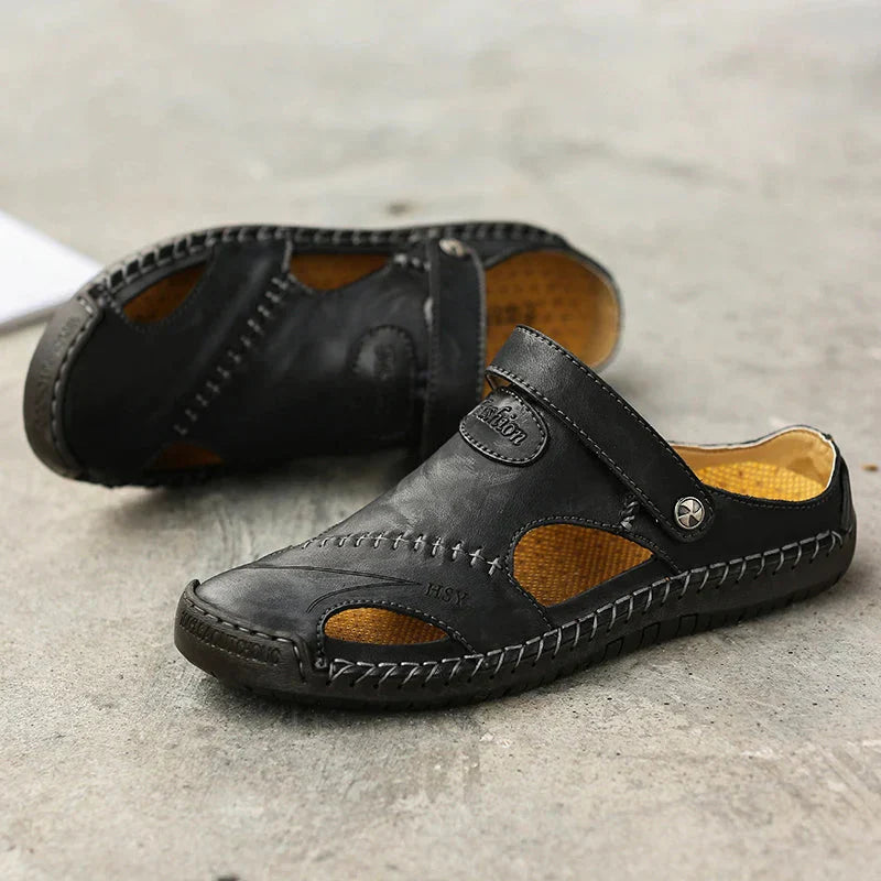 Orthopedische Leren Sandalen • Kayse™