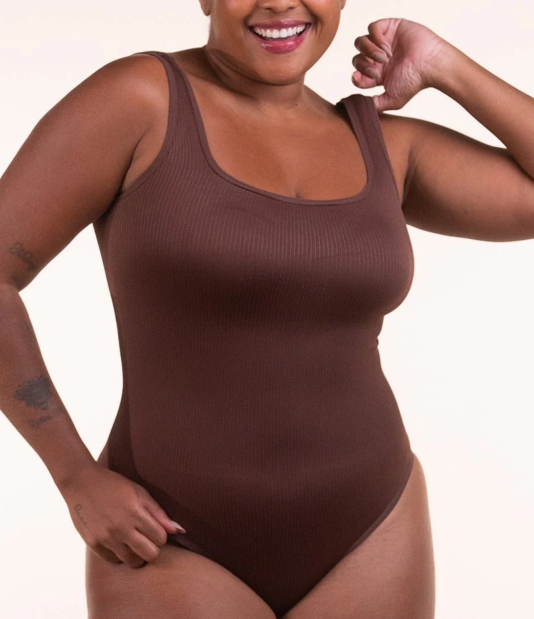 BodyGlow – Seamless Ribbed Shaping Bodysuit (BUY 1 GET 2)