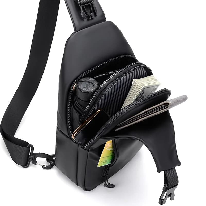 SyncPack | Sac bandoulière étanche avec port USB