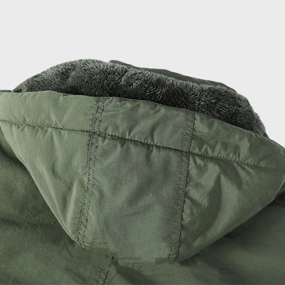 Adrian Waterdichte Winter Herenjas met capuchon | Kayse