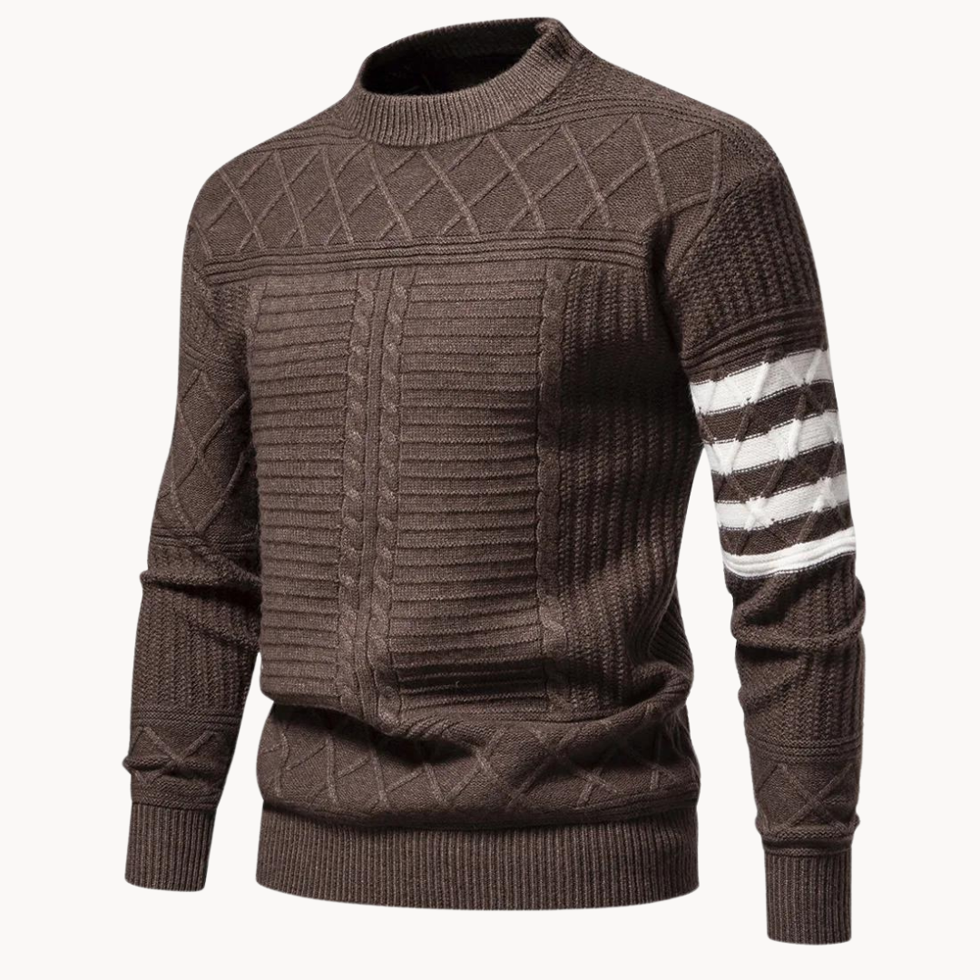 Warren Cable Crewneck Sweater | Kayse