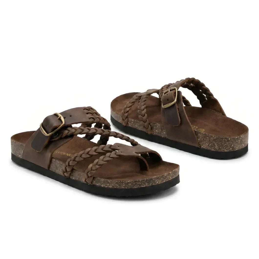 Tressia™ • Orthopedische Leren Comfortsandalen voor Dames