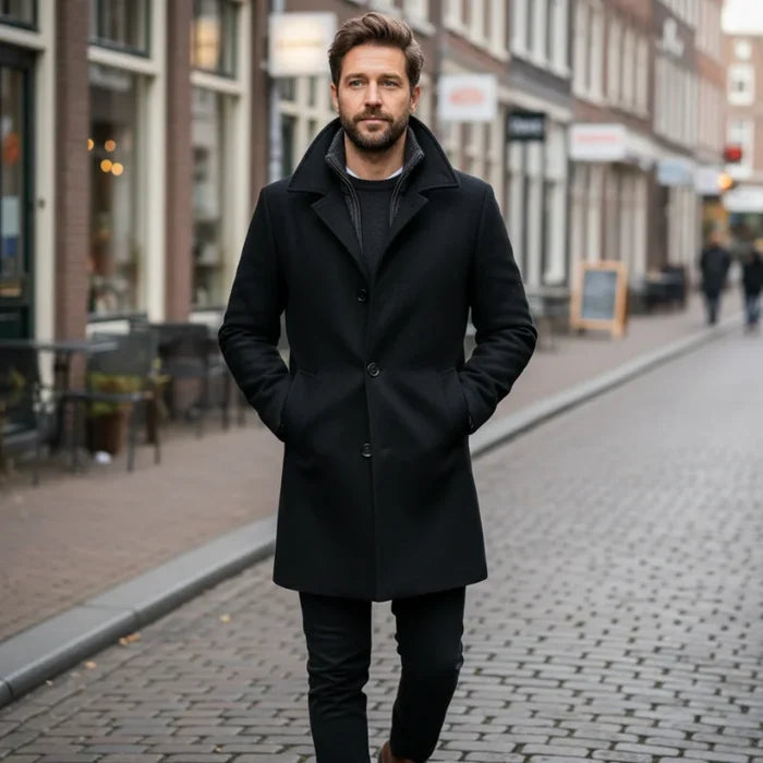 Peaky™ • Tweedelige herenjas voor stijl en warmte