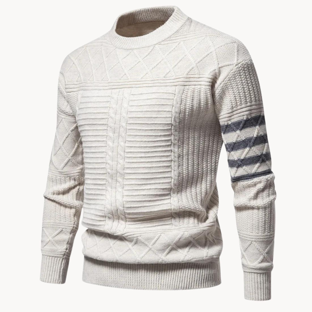 Warren Cable Crewneck Sweater | Kayse