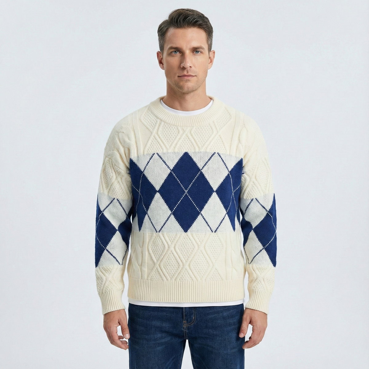 Ellis GeoGebreid Sweater | Kayse