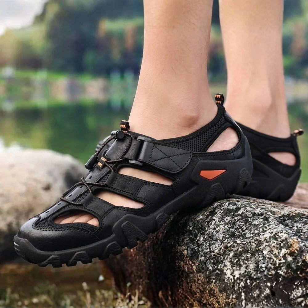 StridePro™ • All-Terrain Comfort Sandalen voor Heren