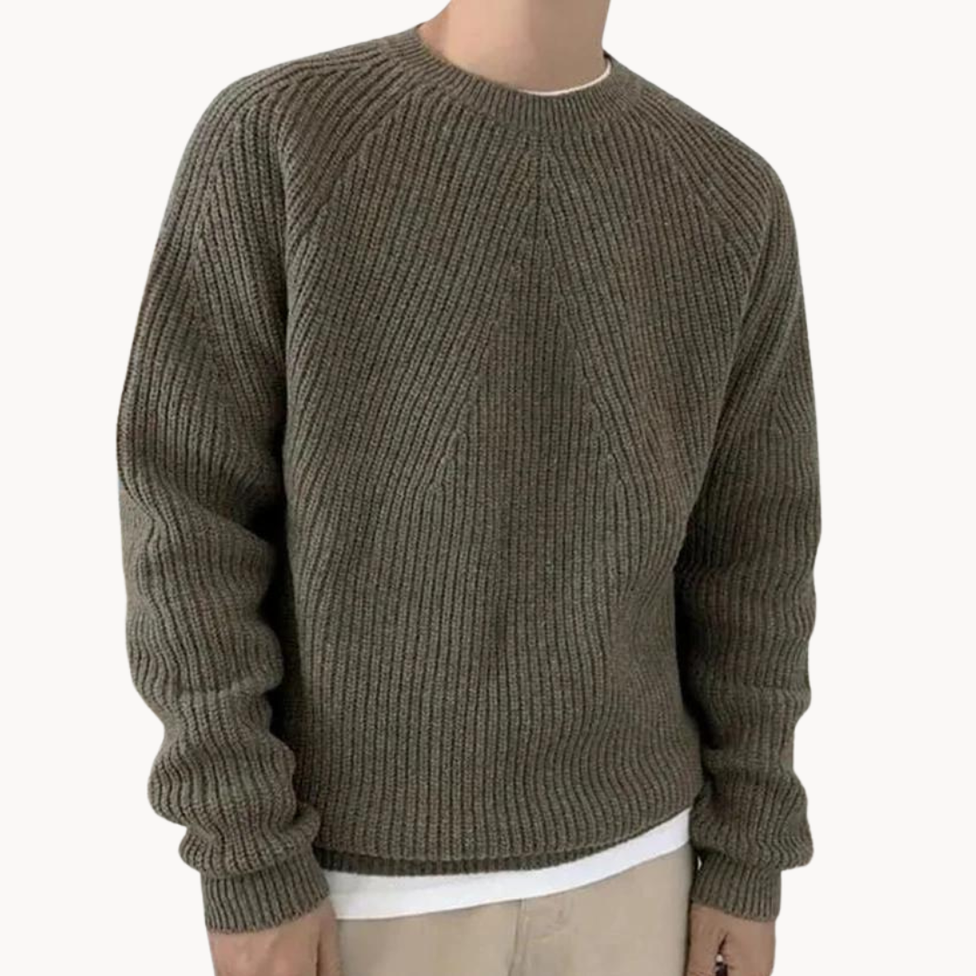 Ronan Ridgeway Ribbed Sweater | Kayse