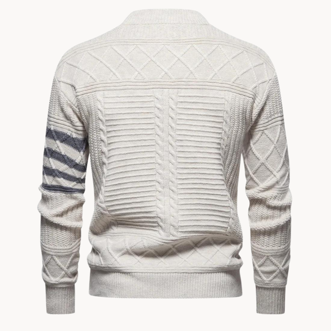 Warren Cable Crewneck Sweater | Kayse