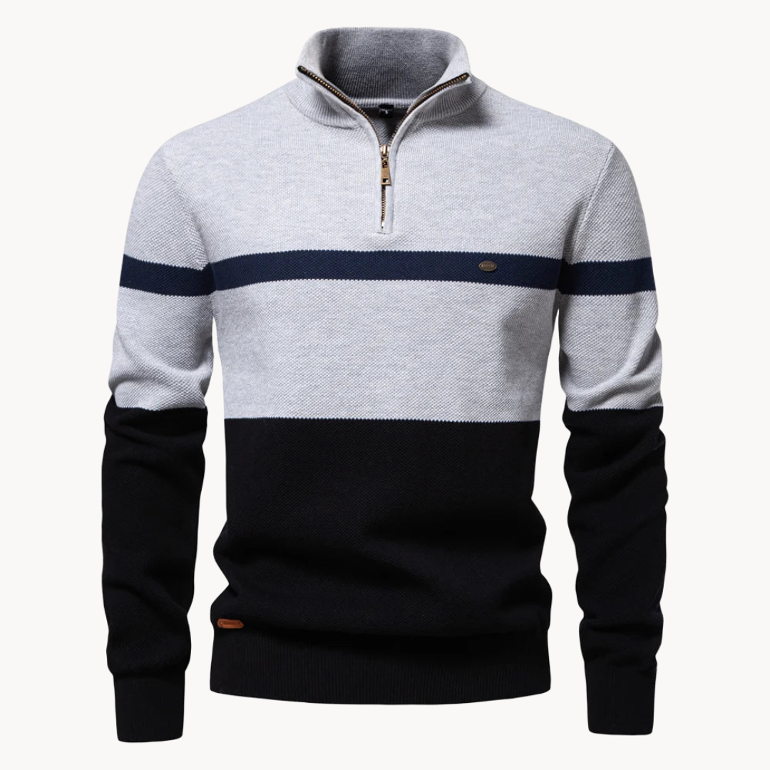 Connor Quarter Zip Sweater | Kayse