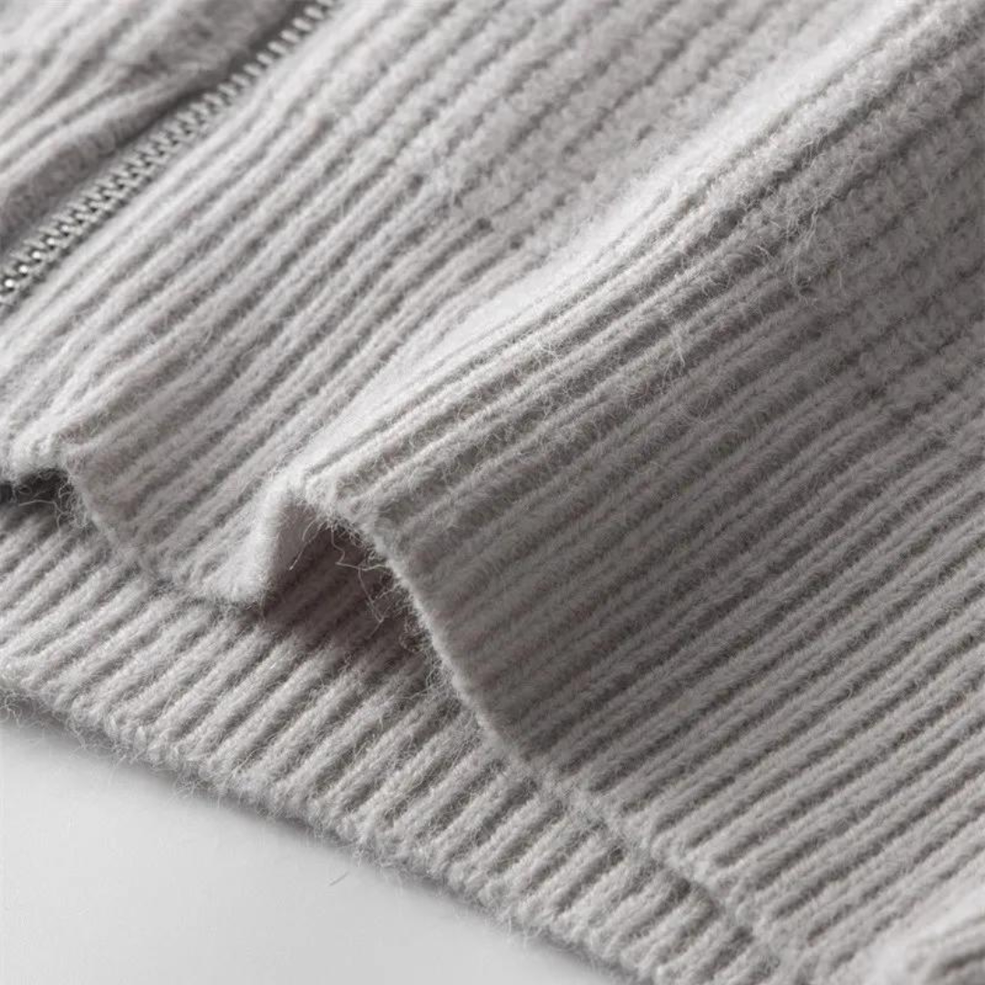 Colton Cashmere Zip Sweater | Kayse