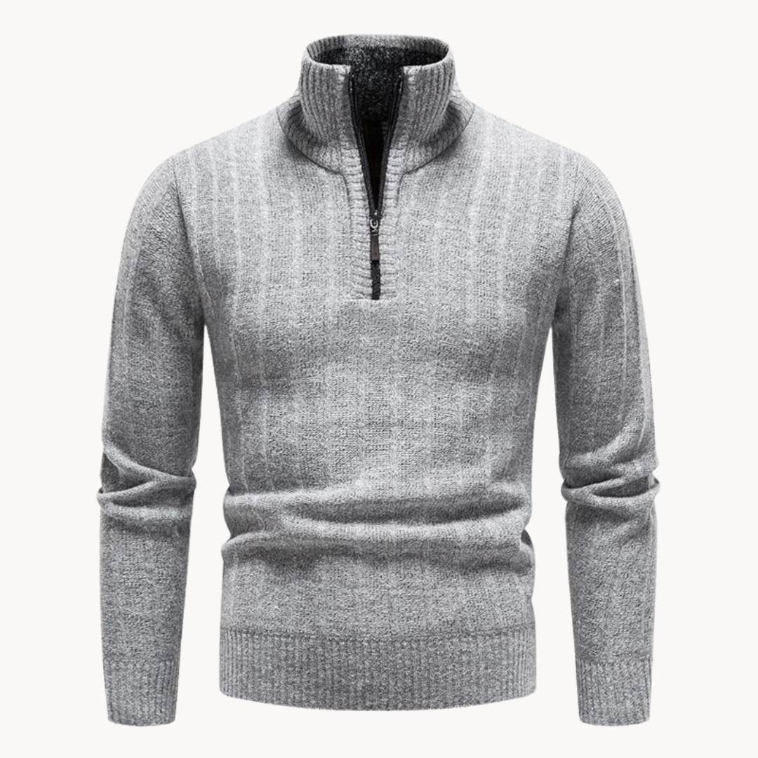 Freddie Quarter Zip Sweater | Kayse