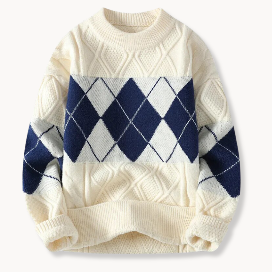 Ellis GeoGebreid Sweater | Kayse