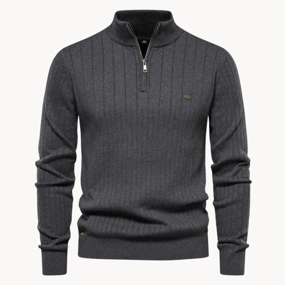 Jenson Quarter Zip Sweater | Kayse