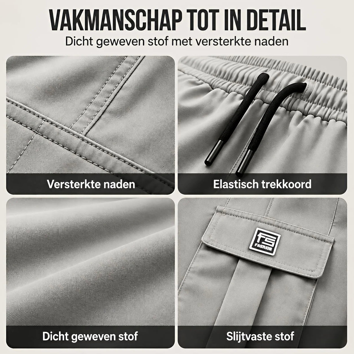 UrbanFlex™ – Comfortabele heren cargobroek voor elke dag