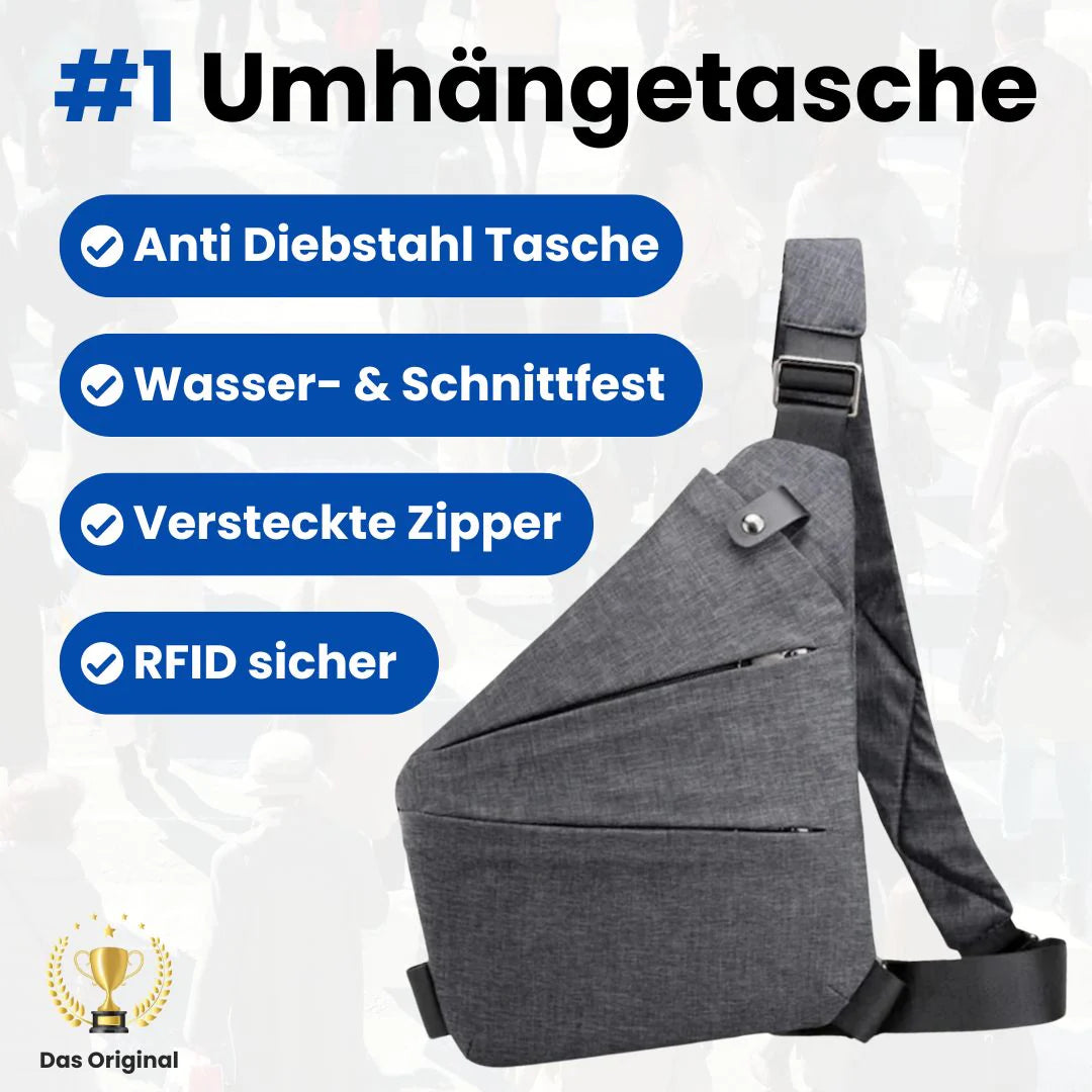 BODYPOCKET™ – DISKRETE DIEBSTAHLSICHERHEITSTASCHE