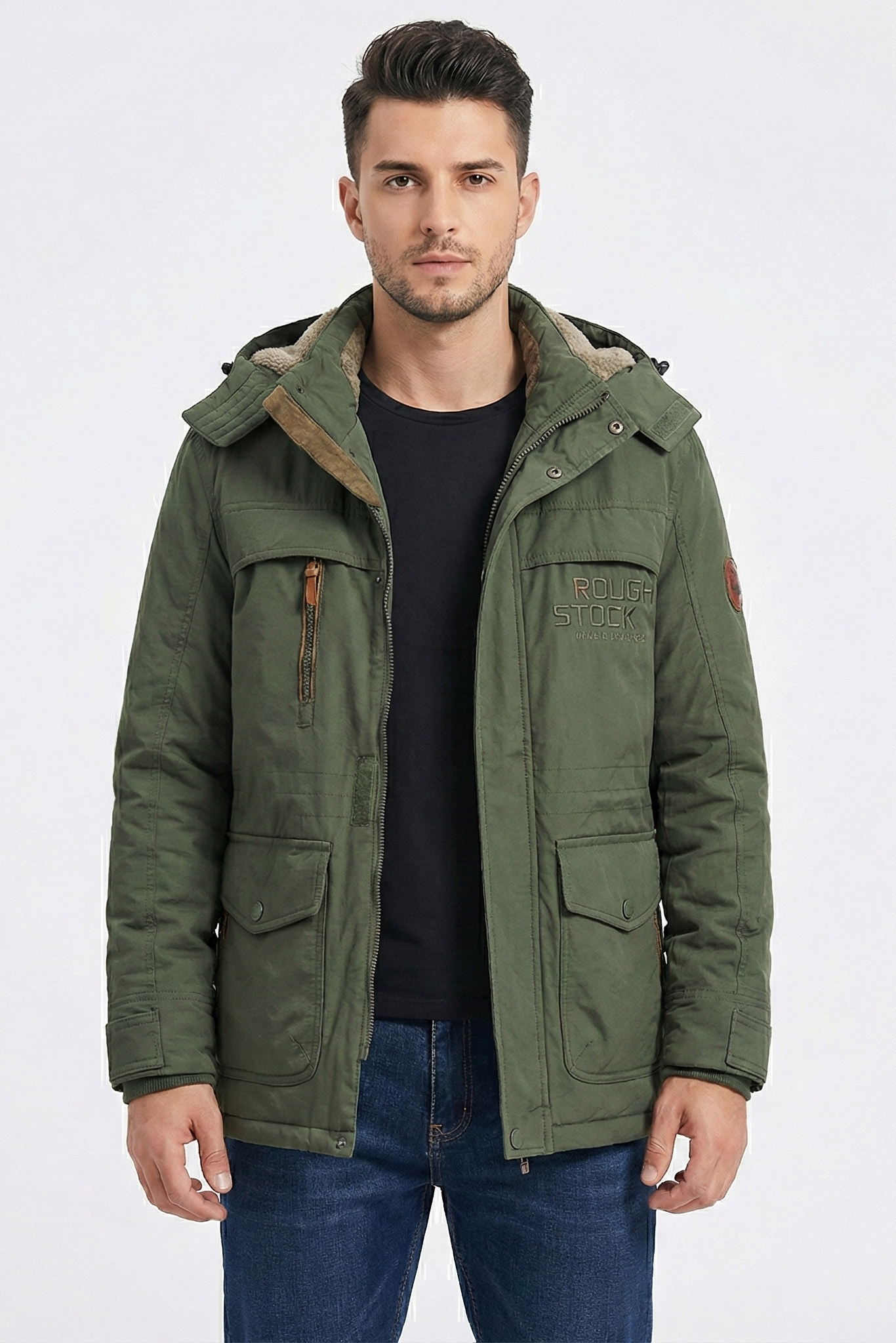 Adrian Waterdichte Winter Herenjas met capuchon | Kayse