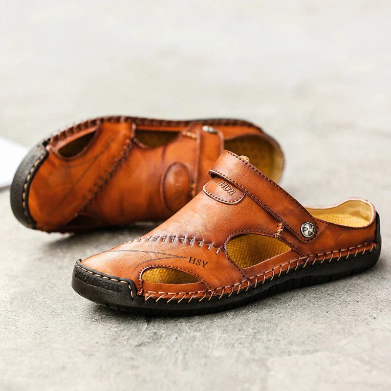 Orthopedische Leren Sandalen • Kayse™