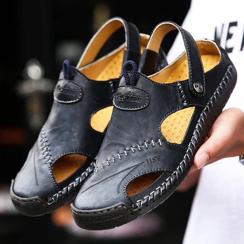Orthopedische Leren Sandalen • Kayse™