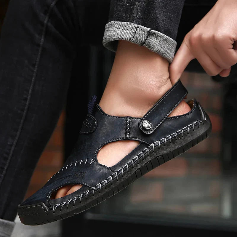 Orthopedische Leren Sandalen • Kayse™