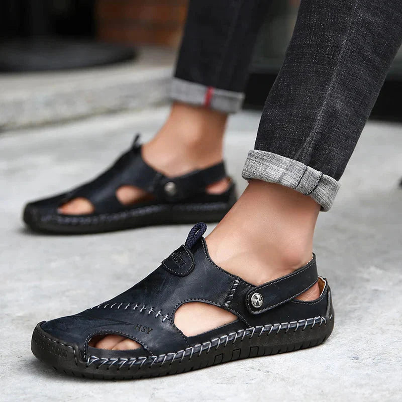 Orthopedische Leren Sandalen • Kayse™