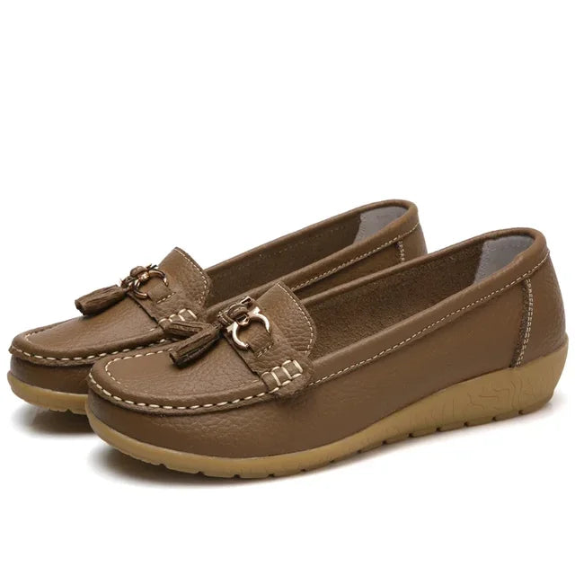 Orthopedic Leather Moccasin | Kayse