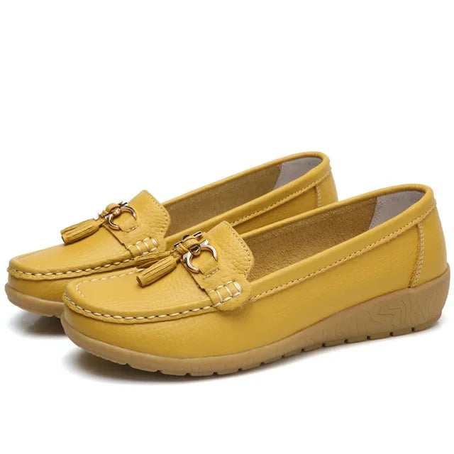 Orthopedic Leather Moccasin | Kayse