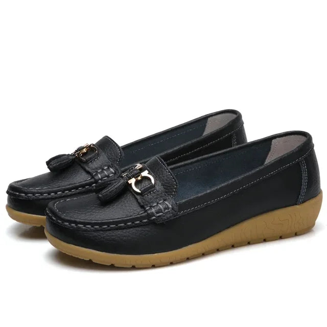 Orthopedic Leather Moccasin | Kayse