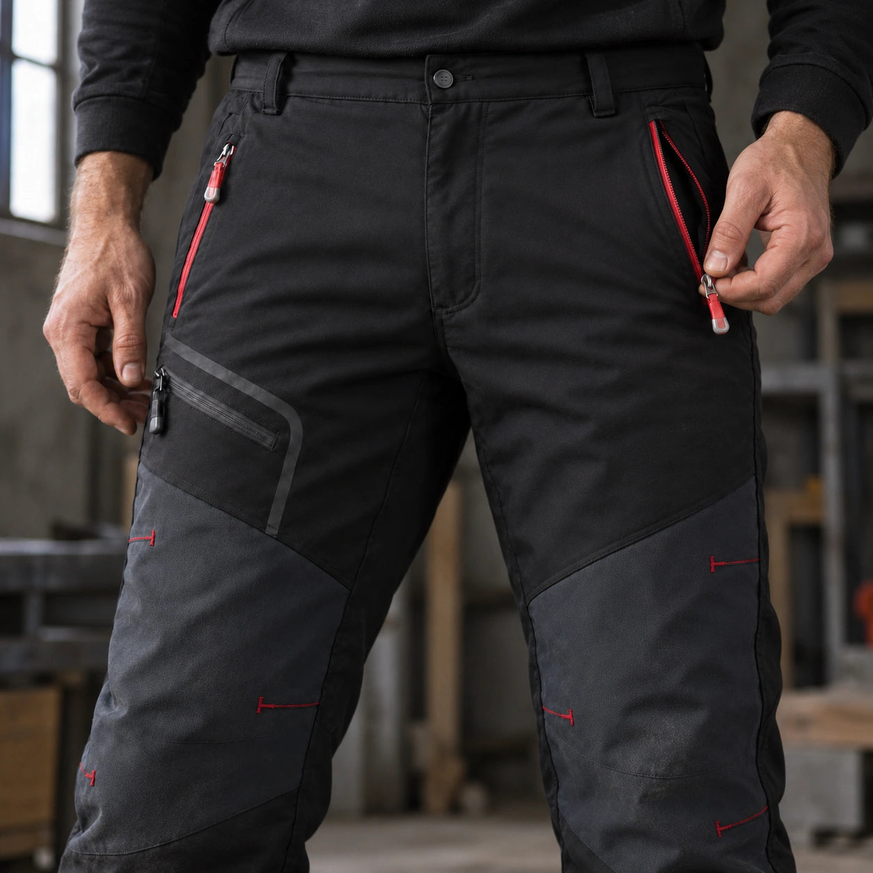 4. Een praktische broek voor werk en buiten