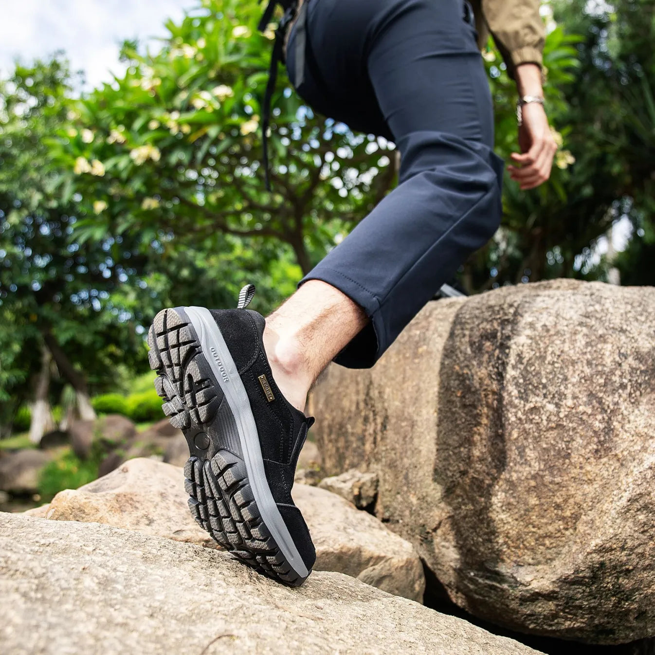 Mavero™ – All-Terrain Slip-On Shoes for Men