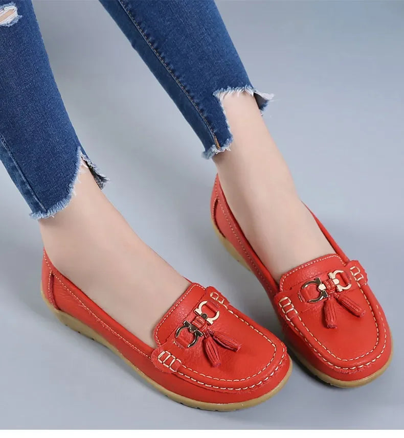 Orthopedic Leather Moccasin | Kayse