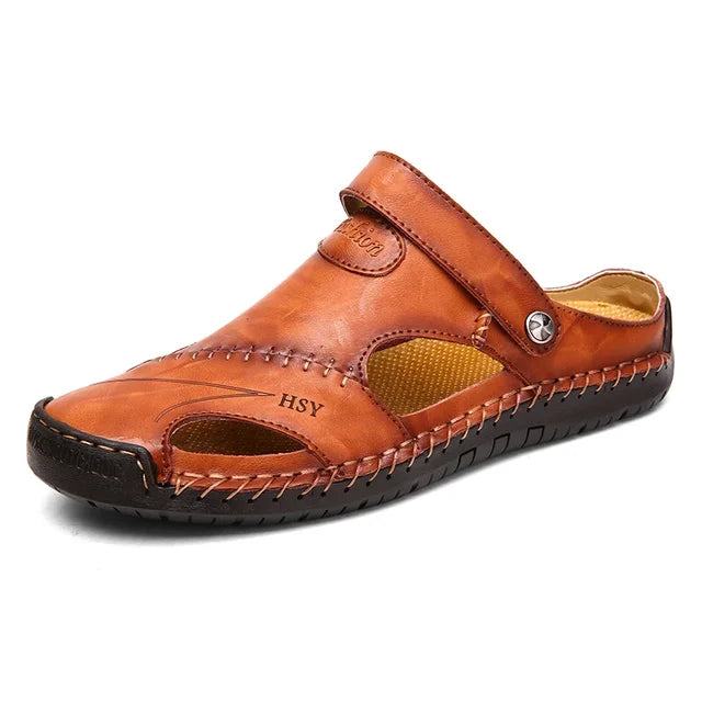 Orthopedic Leather Sandals | Kayse