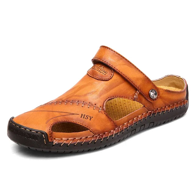 Orthopedic Leather Sandals | Kayse