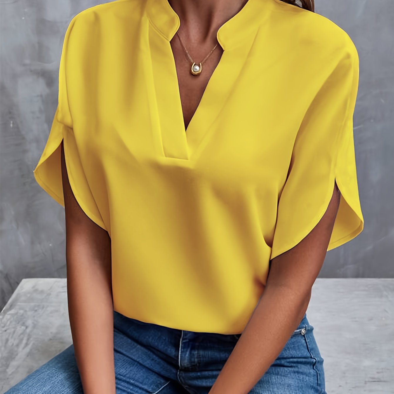 Blouse with wide sleeves Beth | Kayse