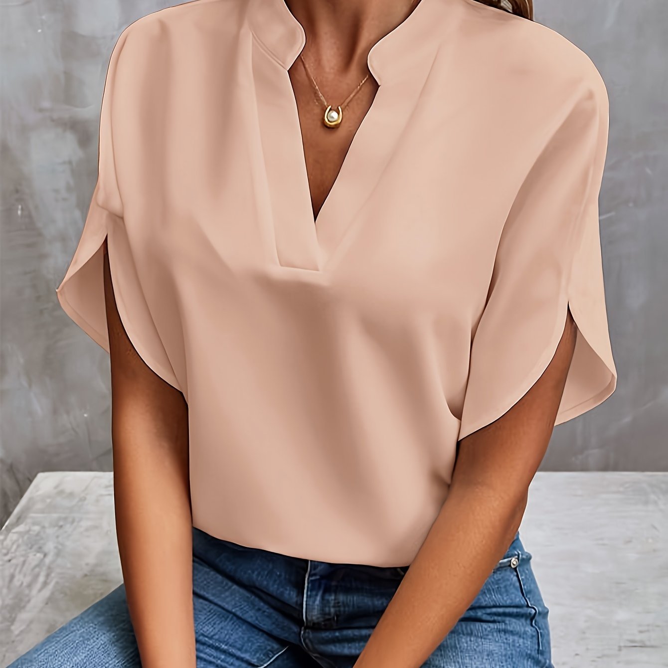 Blouse with wide sleeves Beth | Kayse