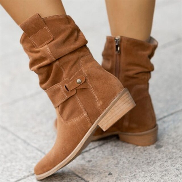 Women's suede western boot | Kayse