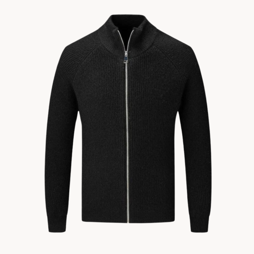 Colton Cashmere Zip Sweater | Kayse