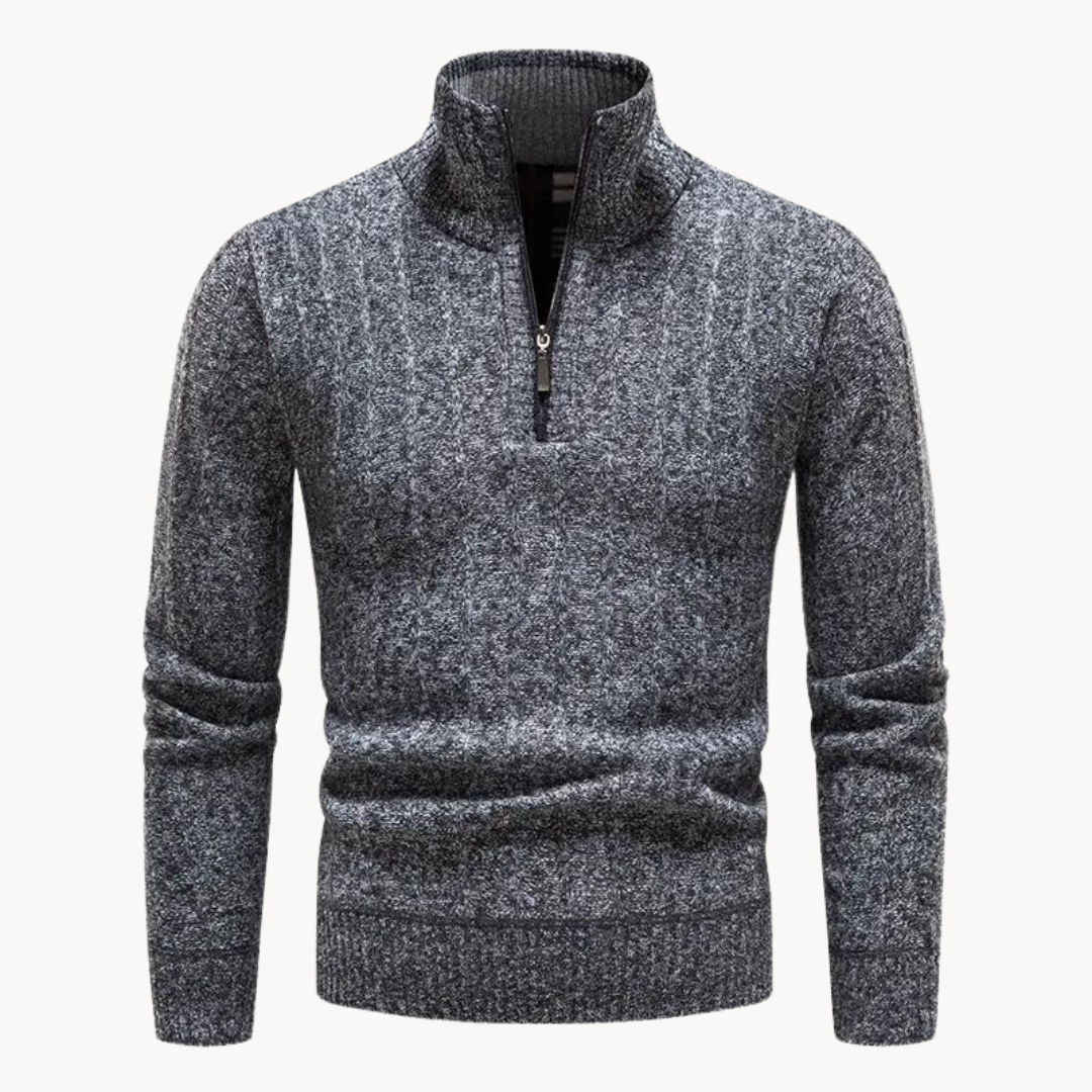 Freddie Quarter Zip Sweater | Kayse