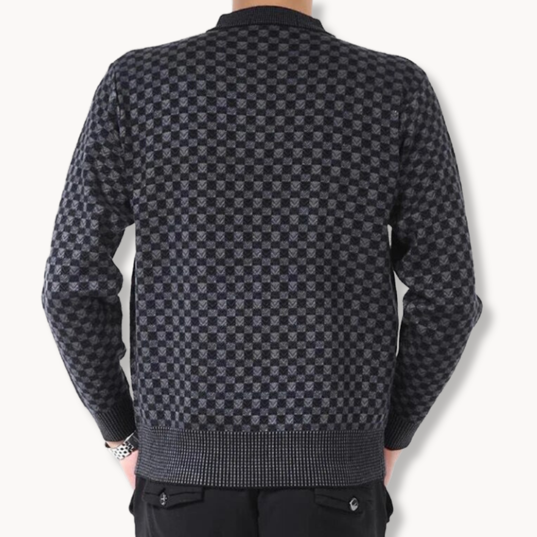 Raiden Patterned Sweater | Kayse