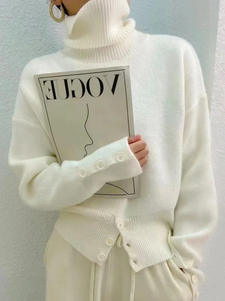 Ivory Gebreide Coltrui | Kayse