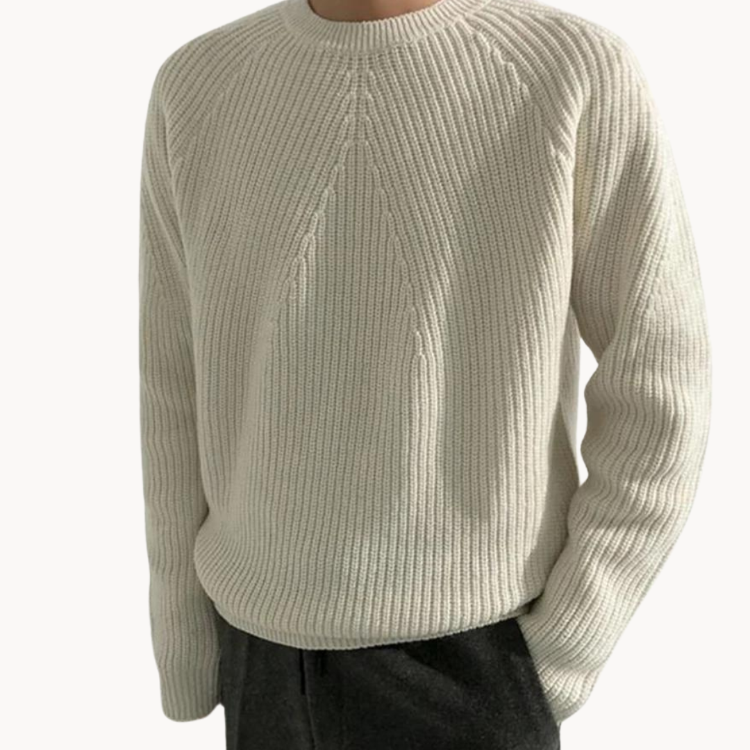 Ronan Ridgeway Ribbed Sweater | Kayse