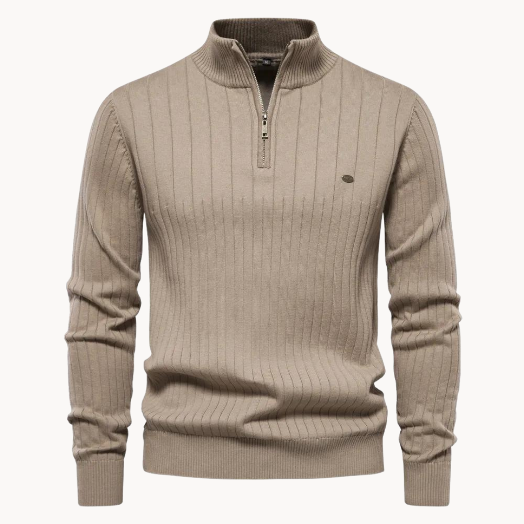 Jenson Quarter Zip Sweater | Kayse