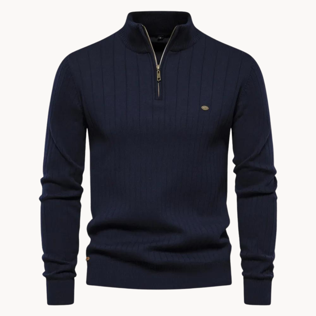 Jenson Quarter Zip Sweater | Kayse