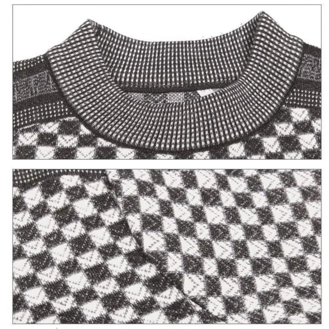 Raiden Patterned Sweater | Kayse