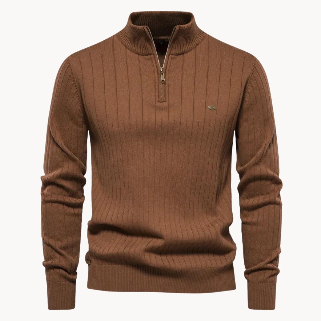 Jenson Quarter Zip Sweater | Kayse