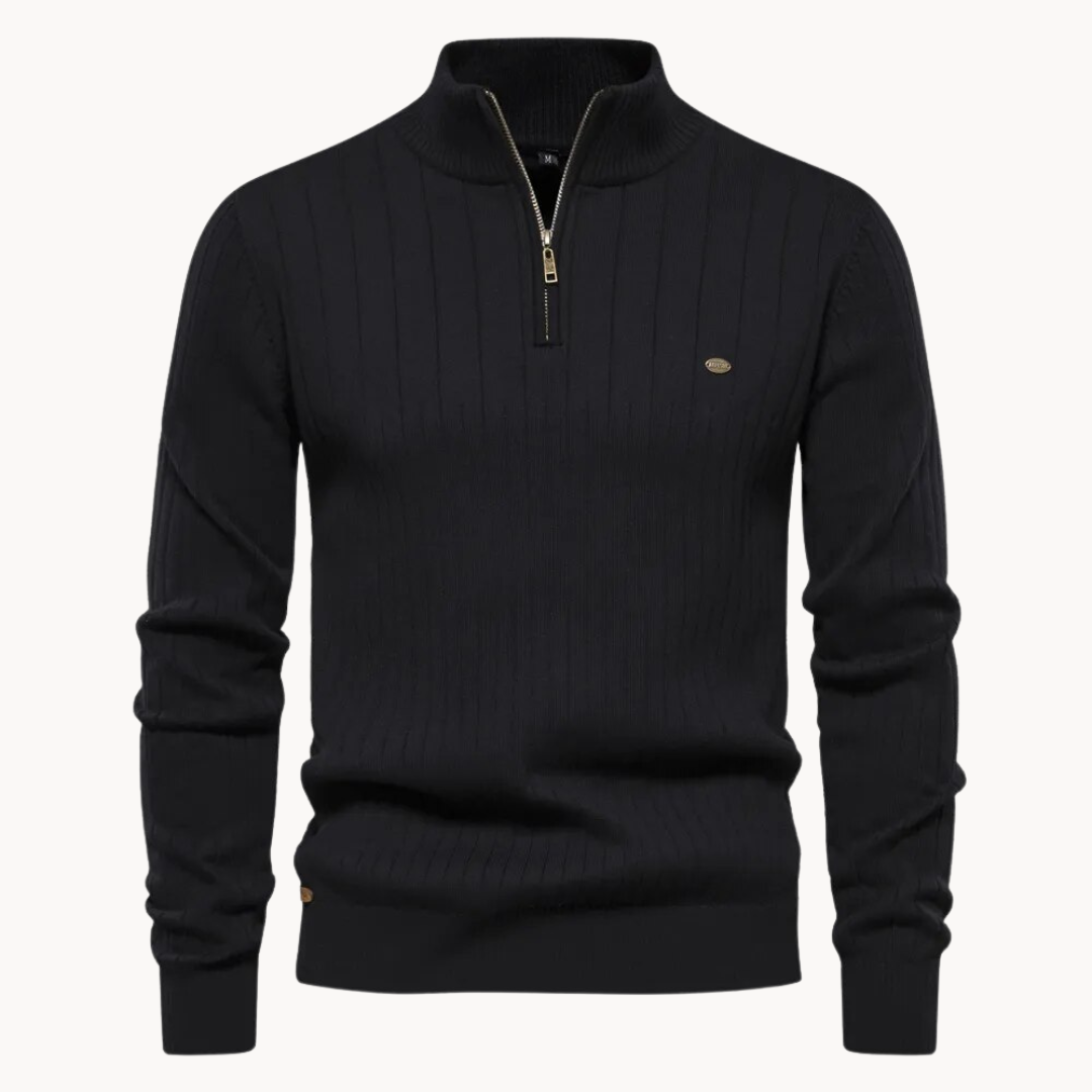 Jenson Quarter Zip Sweater | Kayse