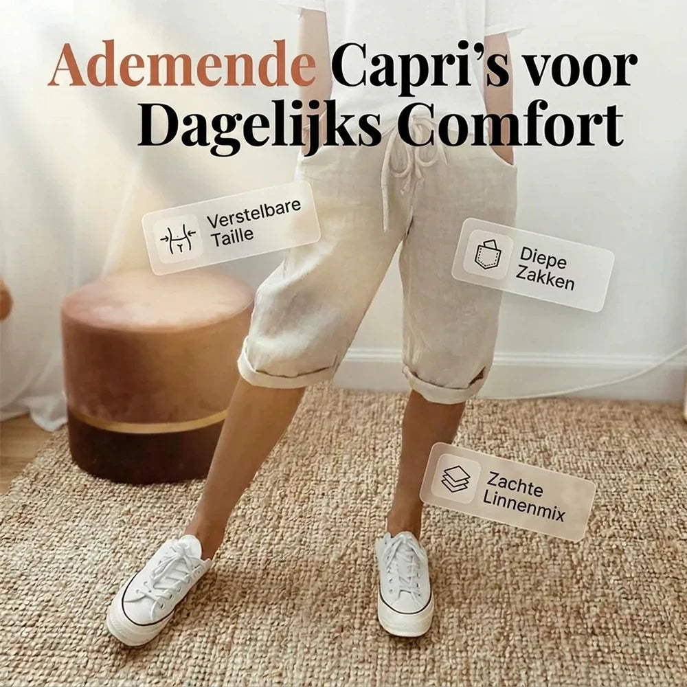 Wat maakt de Katoen Linnen Dames Shorts anders?