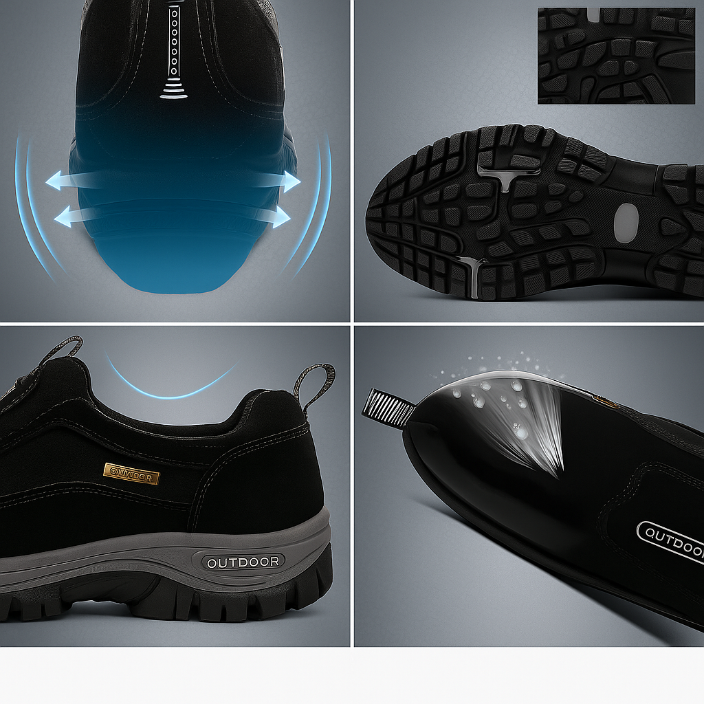 Mavero™ – All-Terrain Slip-On Shoes for Men