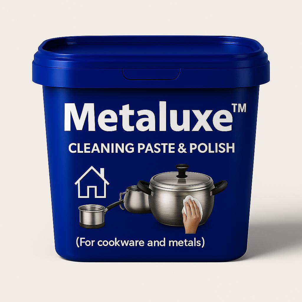 Metaluxe™ – Tiefenreinigungspaste für Kochgeschirr und Metall